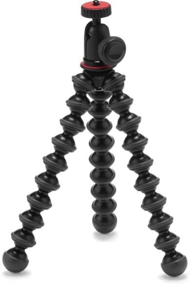 GorillaPod 1K flexible tripod wrapped around a tree for outdoor photography