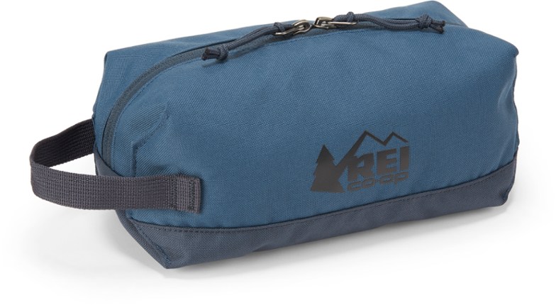 Travel Buddy Pod in luggage showcasing its compact design and integrated ID window.