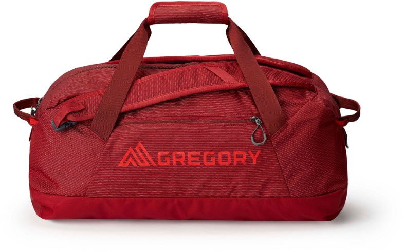Gregory Eco Travel Duffel 40L with backpack straps for easy carry