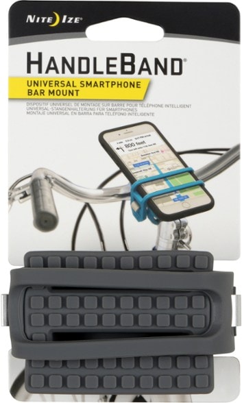 RideSafe Universal Bike Phone Holder attached to a bicycle handlebar