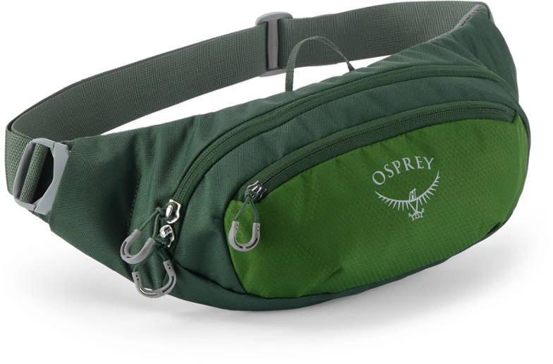 TrailReady Waist Pack with zippered main compartment, ideal for hiking.