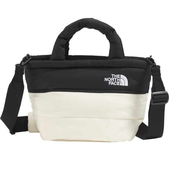 Nuptse Mini Tote Bag for Women - showing its water-resistant material and durable construction