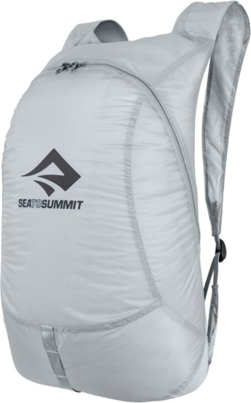 AeroLite Travel Backpack in use during a hike, showcasing its lightweight and compact design.