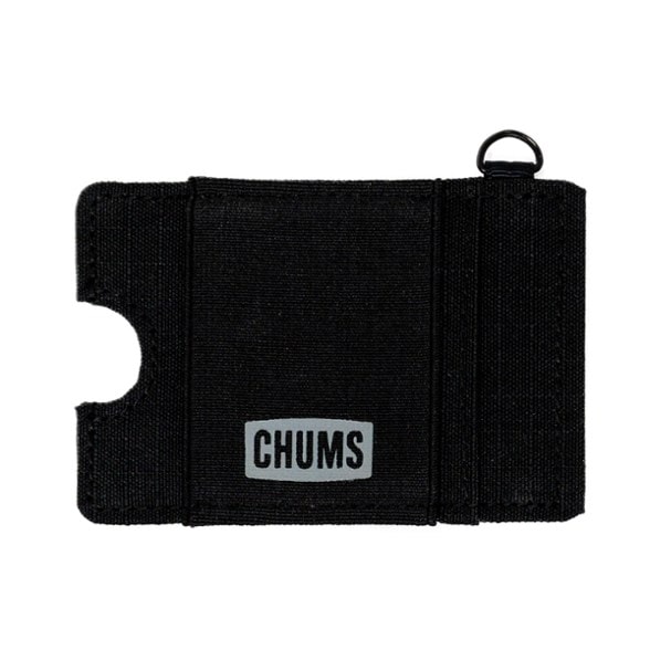 SlimGuard RFID Canvas Wallet front view, showcasing its minimalist design and RFID blocking capability