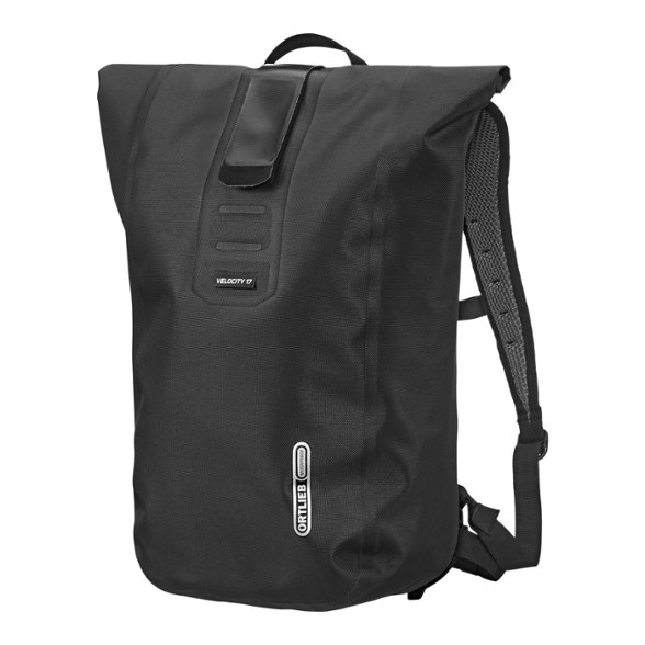 Waterproof bike commuter backpack with laptop sleeve and reflective straps