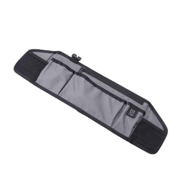 Top view of Kadet ModPod Organizer showing zippered compartments and modular storage options