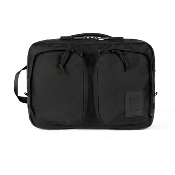 Topo Designs Global Briefcase Pro - 3-way carry travel bag with laptop sleeve, front view