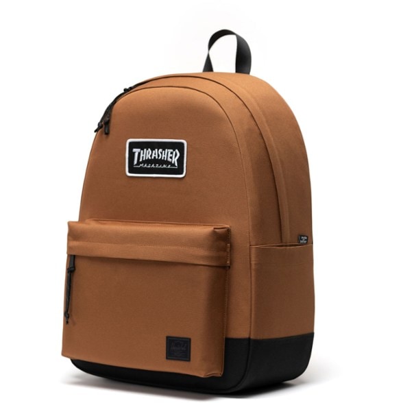 Herschel Classic XL Pack showing front view with multiple pockets