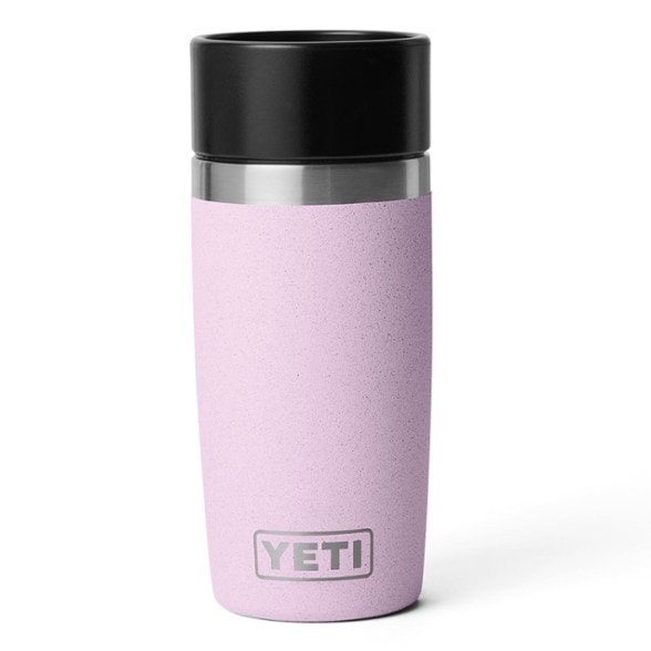 YETI Commuter Vacuum Insulated Travel Bottle showcasing the leakproof cap from a side angle.