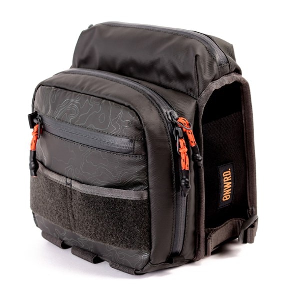 EcoTravel Headrest Organizer with sunglass pocket and padded headrest support, perfect for road trips