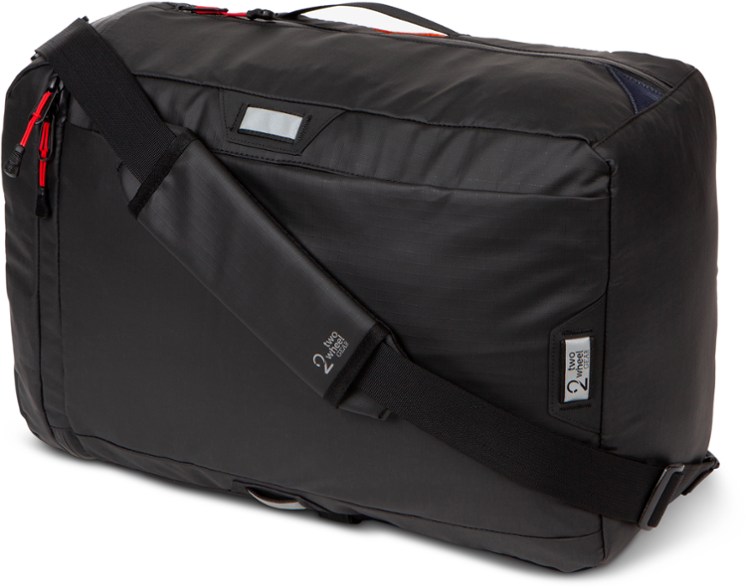 Spin Pro Hybrid Messenger Backpack with laptop, showing top access feature